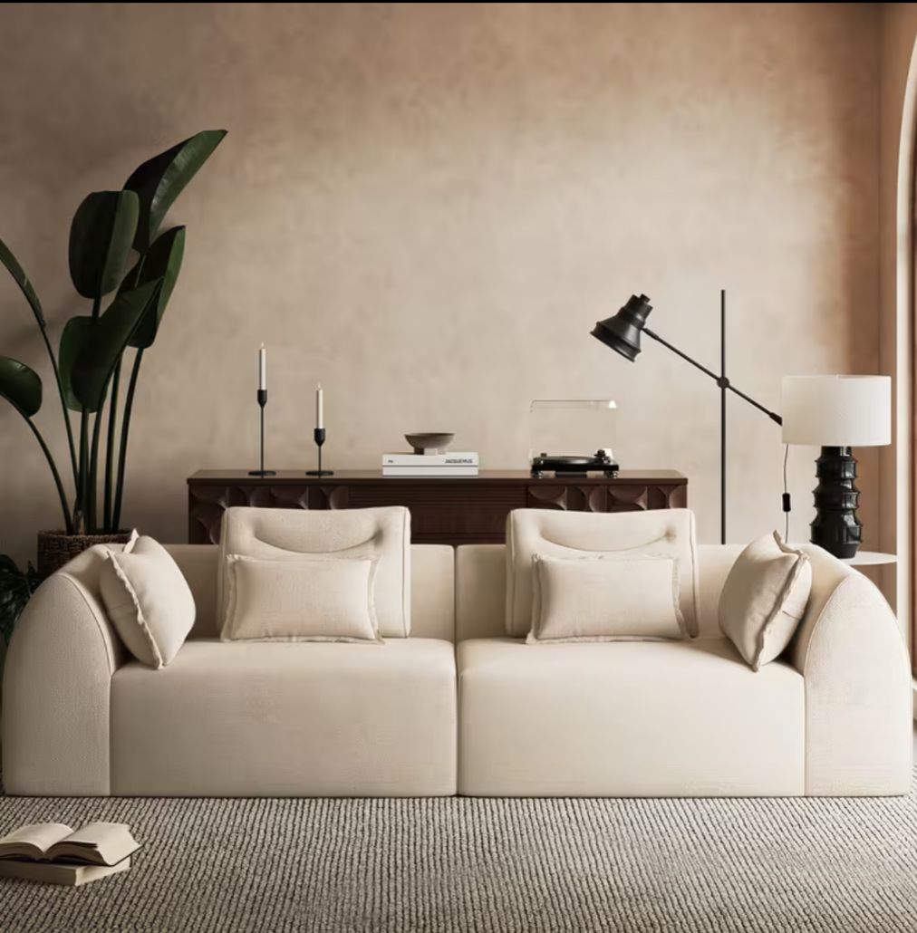 casa forma beige couch