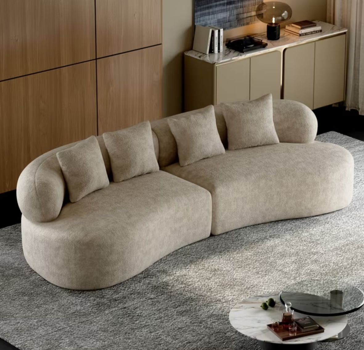 Two pieces couch